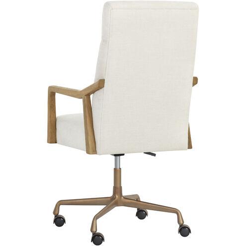 Collin Natural / Heather Ivory Tweed Office Chair